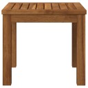 vidaXL Kaffebord Naturlig 40 x 40,5 x 36 cm Solid akasietre