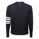 Thom Browne Herre Strikkevarer Blå M,