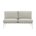 Muuto Lounge Sofa Settle 2 seater Ribbed Weave 2/Dark Green