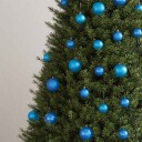 vidaXL Julekulesett 100 deler blå