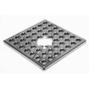 Overrist 136x136mm m/hull i midten