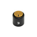 D'Addario Pw-Lnpl-01bg Loknob Pro Large Metal - Svart/Gull