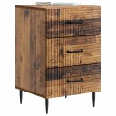  Nattbordskap Gammelt tre 43 x 41 x 66,5 cm Konstruert tre