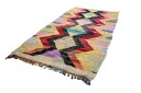 Marokkansk Boucherouite teppe 150 x 300 cm Størrelse: 150 x 300 cm