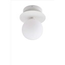 Globen Lighting Art Deco Vegglampe/ Taklampe Hvit 1539134-02-0 1676559-01-0