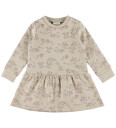 Minymo Sweat Dress Ls (2-Pack) - Multi/patterned - 152