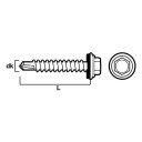 FARMERSKRUE BS HVIT 4,8X20 FZB -250