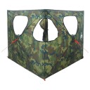 vidaXL pop-up-telt Jakt telt Kamuflasje 145 x 145 x 150 cm Polyester og stål
