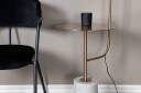 Venture Design Vega bordlampe Messing/hvit Hvit