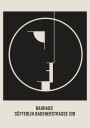 Bauhaus Sütterlin Badenerstrasse No.2 Plakat Plakat / 70x100cm