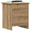 vidaXL Oppbevaringskiste Artisan eik 40 x 40 x 50 cm Konstruert tre
