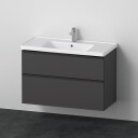Duravit D-Neo Møbelpakke m/2 skuffer 1005x480 mm Grafitt matt