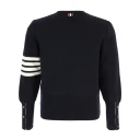 Thom Browne Herre Strikkevarer Blå S,