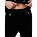 Twinset Dame Bukser Svart M,