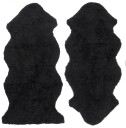 Skinnwille Curly fåreskinn 1,5 Black