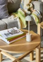 Hübsch Taten Bærbar Lampe Sand
