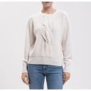 Twinset Dame Strikkevarer Hvit S,