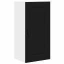  Kjøkkenskap med hylle Svart 40 x 31 x 80 cm Konstruert tre