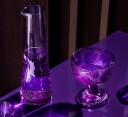 Iittala Miranda stettskål glass 14,5 cm ametyst