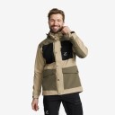Revolutionrace Skalljakke Turjakke & Vindjakke Rambler Lightweight Pro Jacket Herre Khaki/Light MossGray S