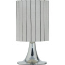 House Doctor Tulip bordlampe 38 cm sølvfinish