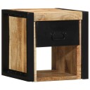  Nattskap 2 stk 40x35x40 cm grovt heltre mangotre