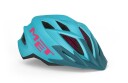 MET Crackerjack juniorhjelm Light Blue Texture Magenta