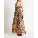 Alberta Ferretti Dame Kjoler Brun L,