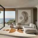 Ryetepper   Cervia Natural Cotton Shaggy beige Størrelse: 240 x 340 cm