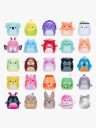 Squishalongs 25-pack Figurer 2,5 cm Stil 1 i Plast