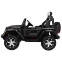 Lgg Jeep Wrangler Rubicon 4x12V sort