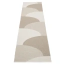 Pappelina Hill teppe Dark Linen/Linen/Fossil Grey 70 x 270cm