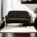 Zyricus 2 seters sofa Teddy   Antrasitt