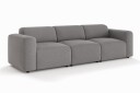 Torvasen 3 seters sofa i stoff   Grå
