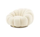 Mello swivel lenestol faux shearling