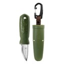 Brusletto Kongla Grønn 15,5 cm Turkniv - Allroundkniv med Stålblad