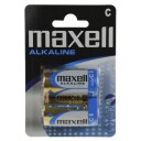 Maxell 2-pakk C Alkalisk Batteri LR-14 - Engangsbatterier 1,5 V