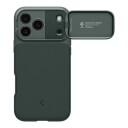 Spigen Optik Armor MagSafe Mobildeksel til iPhone 17 Pro Max - Abyss Green