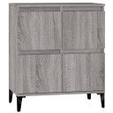 vidaXL Skjenk grå sonoma 60x35x70 cm konstruert tre