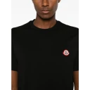 Moncler Logo T Shirt Black