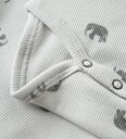 Lil" Atelier Body I/e   Rib   NbmLavo   Glacier Grå/Elephant   Lil Atelier   1½ år 86   Langermet Body Hvit