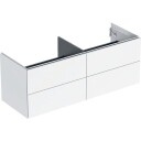 Geberit One underskap 133,2x47 cm høyglans hvit