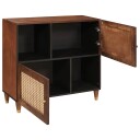 Medieoppbevaringsskap og  hyller Brun 80 x 33.5 x 75 cm