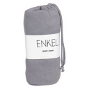 Enkel Jerseylaken 90x200 cm Grå