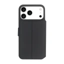 Ferrelli iPhone 18 Pro/17 Pro Duo Flipcover Mag MagSafe-kompatibelt 2-i-1 avtakbart lommebokdeksel, svart