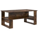  Kaffebord Røkt eik 90 x 50 x 40 cm Konstruert tre