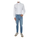 Paolo Pecora Herre Skjorter Hvit 2XL,