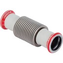 Geberit Mapress Aksialkompensator 18mm med Presshylse for Hydraulikk