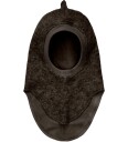 Huttelihut Balaclava Triangles Wool - Brown - 0-12M