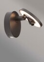 Antidark Vegglampe DOT W120 Sort